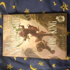 R.A. Salvatore hardback The Orc King